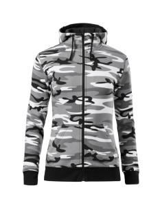 Bluza damska Camo Zipper 2